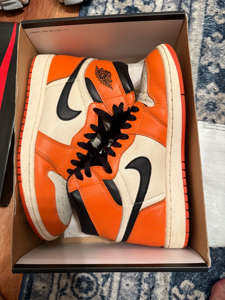 Jordan 1 âReverse Shattered Backboards â Size 8.5